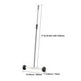 thumbnail image 5 of VEVOR Magnetic Sweeper with Wheels, 15inch Mini Magnetic Sweeper, 8 lbs Capacity, Adjustable Handle, Lightweight Magnetic Pickup Sweeper to Pick Up Nails and Screws, Easy Cleanup of Workshop Garage, 5 of 9
