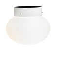 thumbnail image 5 of Meyda Tiffany 212393 Bola 8" Wide Semi-Flush Ceiling Fixture - White, 5 of 7