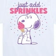 thumbnail image 3 of Peanuts - Just Add Sprinkles - Youth Short Sleeve Tee, 3 of 6