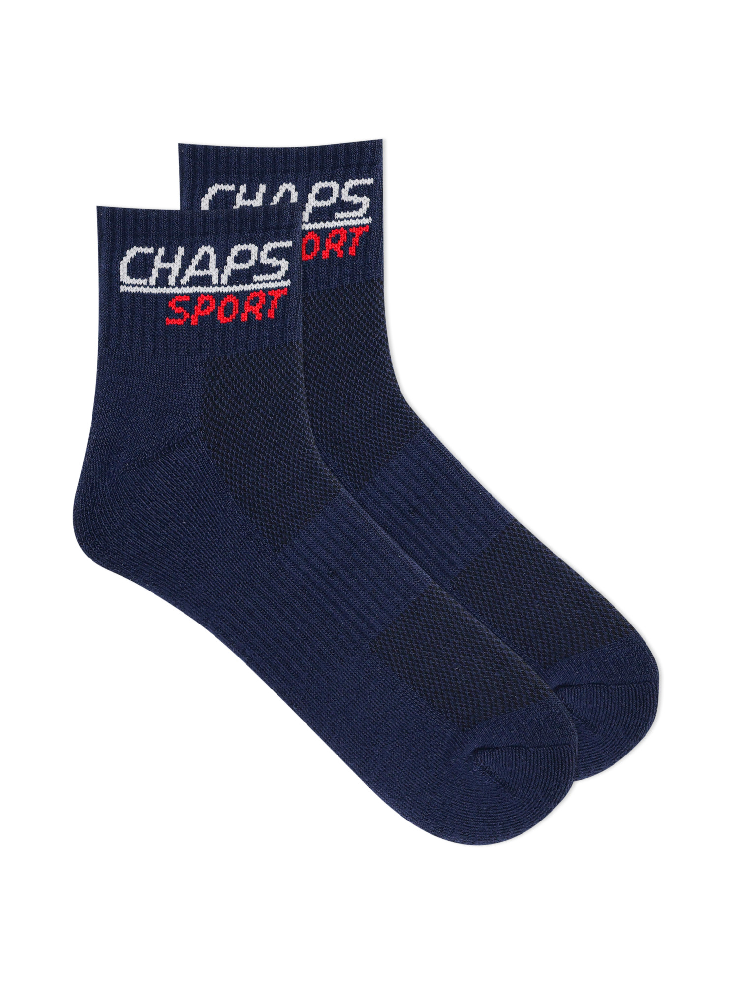 Chaps, Adult Mens, 6-Pack Sports Performance Ankle Socks, Sizes 6-12