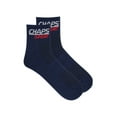 thumbnail image 2 of Chaps, Adult Mens, 6-Pack Sports Performance Ankle Socks, Sizes 6-12, 2 of 5