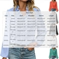 thumbnail image 2 of cocolona Blouses for Women Trendy Ruffle V Neck Long Sleeve Pullover Fall Shirts Fashion Casual Solid Color Fall Tops Outfits, 2 of 5