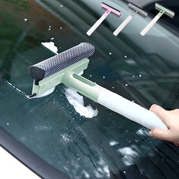Nsxcdh All-Purpose Silicone Shower Squeegee,Bathroom Mirror and Window Cleaning Tool for Home and Car Use