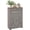 Grey, variant on NeoNiches Farmhouse Barn Door Accent Cabinet with Double Doors White | Kitchen Sideboard Storage Cabinet, Drawer, Adjustable Shelf, for Living Room