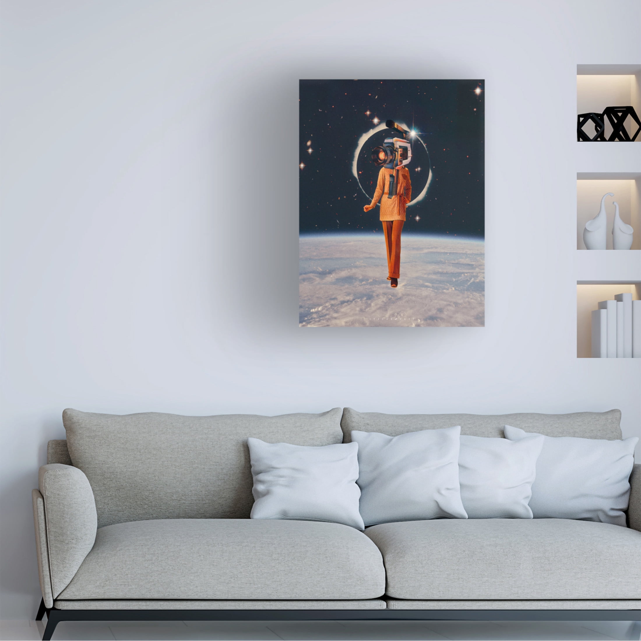 Trademark Fine Art spacerocket art 358 Canvas Wall Art