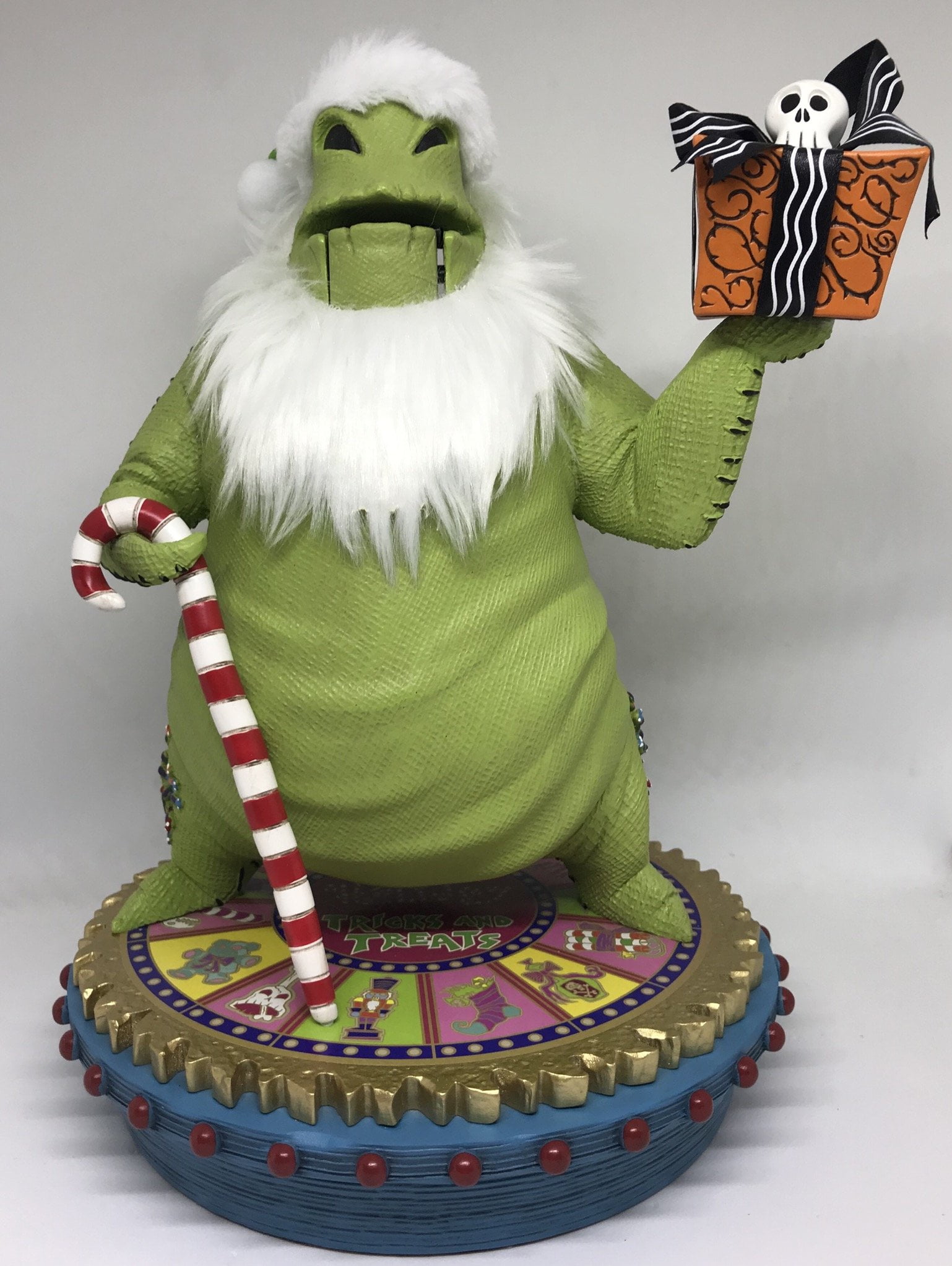 Disney Oogie Boogie Nutcracker Figure Holiday The Nightmare Before Christmas New