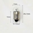 thumbnail image 2 of E10 Screw Base Mini Bulbs, 6V 0.5A, 10-Pack for Flashlights and Power Tools, 2 of 5