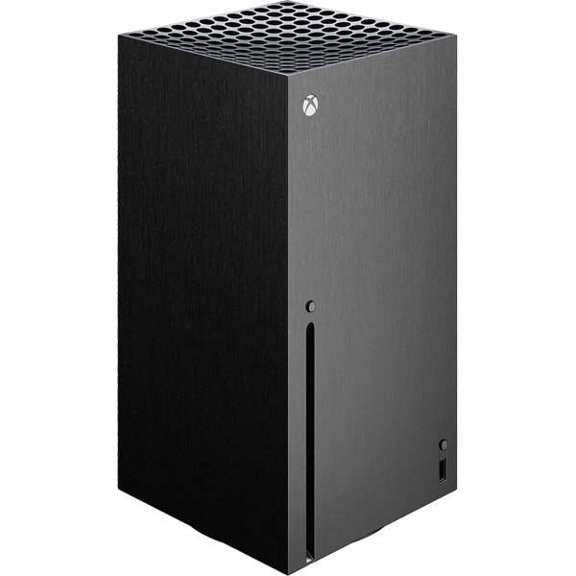 Skinit Textures Black Brushed Steel Texture Xbox Series X Console Skin