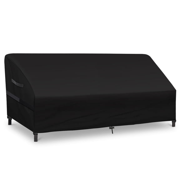 Outdoor Couch Cover Waterproof, NASUM Outdoor Patio Furniture Covers, 420D Oxford Cloth Patio 3-Seater Sofa Cover, 79"W x 37"D x 35"H