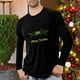 thumbnail image 1 of Blusas y camisas de manga larga con cuello redondo para hombre, deportivas, fitness, hogar, pijamas navideños estampados, camiseta de manga larga con cuello redondo, blusa de poliéster para hombre, 1 of 4