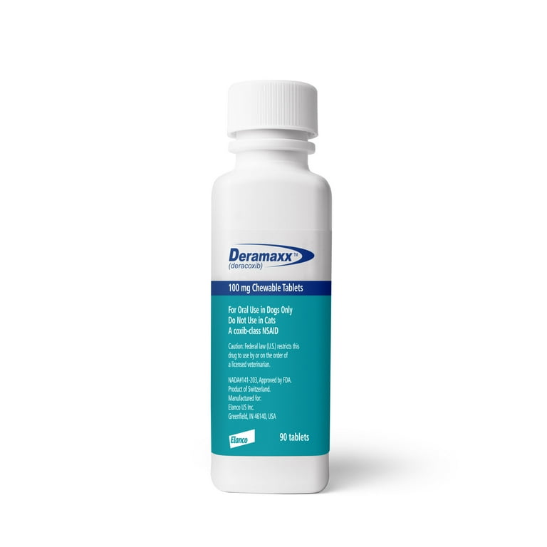 Deramaxx (deracoxib) Chewable Tablets for Dogs,100mg HSA/FSA