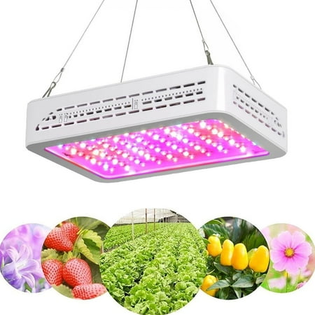 

Hanging Double Chips LED Plant Grow Light Full Spectrum for Indoor Hydroponic Greenhouse Plants Veg and Flower