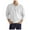 A-White46, variant on FINALGANG Men Versatile Polo Shirt Solid Color Long Sleeve Turndown Collar 3 Buttons Down Shirts Casual Top Breathable Daily Wear