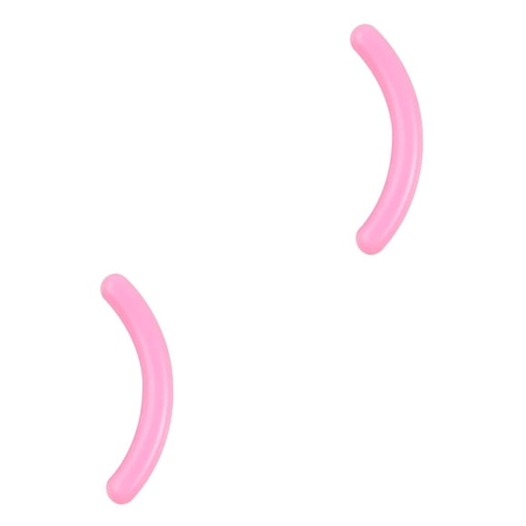Vogacara Recambios para rizador de pestañas de goma, útil mano de obra fina, suministros de herramientas de belleza, resistente, reemplaza la tira Rosa (Solo) 2piezas Vogacara CBP374065