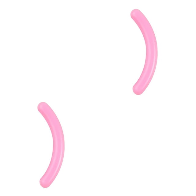Vogacara Recambios para rizador de pestañas de goma, útil mano de obra fina, suministros de herramientas de belleza, resistente, reemplaza la tira Rosa (Solo) 2piezas Vogacara CBP374065