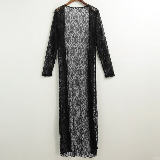 Plus size lace shop kimono cardigan