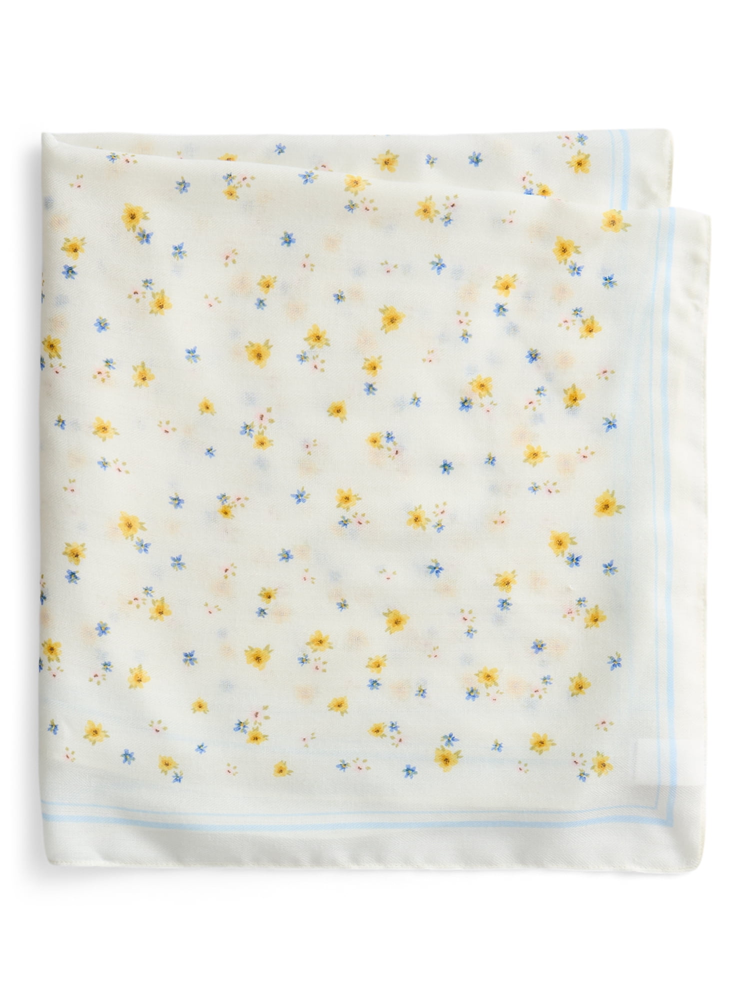 No Boundaries Women's Printed Bandana with Versatile Style, White