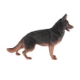 thumbnail image 4 of Juguete de figura animal de perro pastor Sunnimix marron, 4 of 8