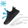 thumbnail image 2 of CHICVOMEY Running Shoes for Men&Women Ultra Lightweight Breathable Mesh Walking Shoes Non-Slip Fashion Sneakers for Workout Casual Tennis Travel, 2 of 10