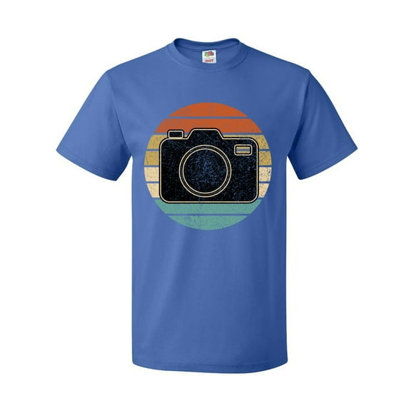 Inktastic Photographer Retro Sunset Camera T-Shirt