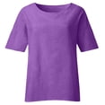 thumbnail image 5 of NJGRAE Work Tops for Women Oversized Pocket T-Shirt Women's Solid Color Crew Neck Short Sleeved Top T Shirt Yoga T-Shirts for Women Xxxl, 5 of 5