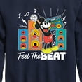 thumbnail image 3 of Disney - Mickey Feel The Beat - Toddler & Youth Crewneck Fleece Sweatshirt, 3 of 5