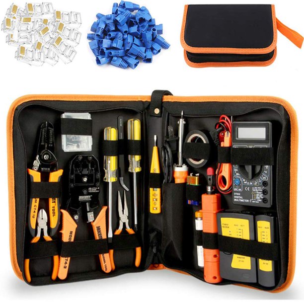 Kit de herramientas de crimpado LEATBUY-TECH RJ45/11/12 CAT5/CAT6