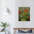 thumbnail image 3 of COMIO  Vincent Van Gogh Wall Art - Butterflies and Poppies - Van Gogh on Canvas Paintings Prints Poster for Office Living Room Bedroom Modern Home Decorations, 3 of 4