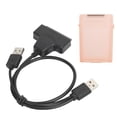 thumbnail image 4 of Hard Disk Cable, High Speed Dual Interfaces ABS Protection Box Dual Way Opening  for 2.5in  HDD SSD Red, 4 of 7