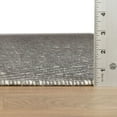 thumbnail image 6 of Geo Diamond Grey/Ivory Handwoven Wool Rug, 6' x 9', 6 of 6