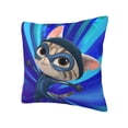 thumbnail image 6 of Super Kitties Throw Pillow Cover Decoration Pillow Case Cushion for Home Sofa Couch 16"x16", 6 of 7