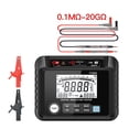 thumbnail image 2 of Insulation Resistance Tester 20G Digital Meter Megohmmeter Resistance Voltage Tester LCD Display Screen ,Widely Use, 2 of 6