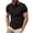 Black, variant on SELONE Tshirts for Men Short Sleeve Shirt Collared Summer Casual Shirts Buttons Classic Performance Tops Gray 3XL