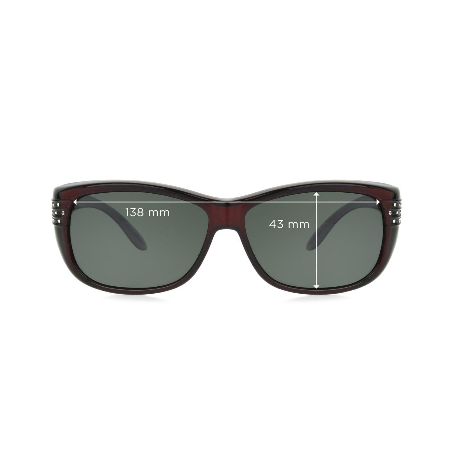 Les surlunettes de soleil FitsOver de Polar Optics