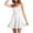 White, variant on Horkkom Satin Dress for Women Sleeveless Spaghetti Strap Mini Dress Slip Cowl Neck Silky Cocktail Party Dresses, Gifts for Women