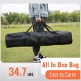 thumbnail image 4 of PayLessHere 13x13ft Hexagonal Gazebo Pop up with Mosquito Netting Carry Bag Waterproof, Brown, 4 of 8