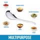 thumbnail image 4 of Cuchara para servir de acero inoxidable: cuchara de cocina multiusos para servir, cocinar y mezclar, 4 of 6