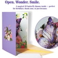 thumbnail image 4 of CCOCC 3D Pop Up Birthday Cards for Women-Beautiful Butterfly&Flower Greeting Card with Envelope-Perfect Mother'S Day,Wife,Mom,Sister,Friend Gift-Handmade 3D Paper Art Card, 4 of 7