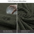 thumbnail image 5 of Smuge 4 Pack Oversized Bath Towel Set Light Brown 600 GSM Ultra Soft Extra Large Bath Sheet Towels 35"x70" Bathroom Towels Hotel Luxurious Towels, 5 of 8