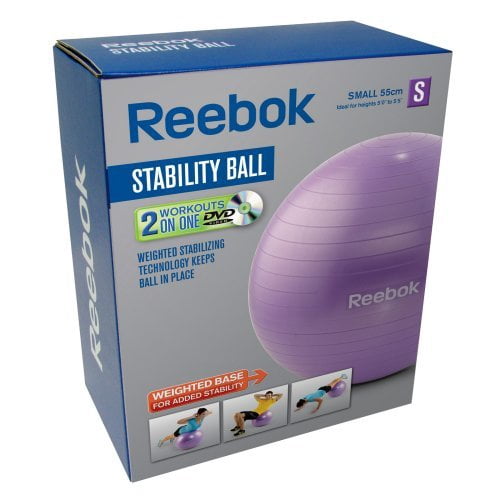 reebok weighted stability ball