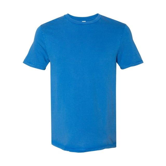 Alternative Heavy Wash Jersey Outsider Tee, 2XL, Royal