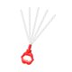 thumbnail image 4 of Bubble Wands Bubbles Maker Regalo de cumpleaños de 40 favores de fiesta de hoyos suministros portátiles de burbujas Toy de verano para niños niños Rojo, 4 of 8