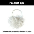 thumbnail image 3 of ZPAQI and Warm Collapsible Plush Ear Warmer for Women Winter Outdoor Activities, 3 of 21
