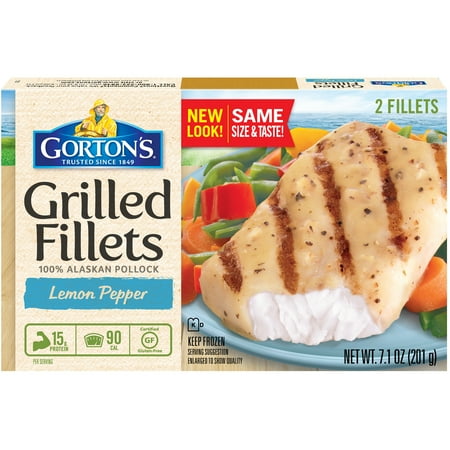 Gorton's Lemon Pepper Grilled Fillets, 7.1 oz., 2 ct