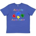 thumbnail image 3 of Inktastic Autism Awareness-puzzle Youth T-Shirt, 3 of 5