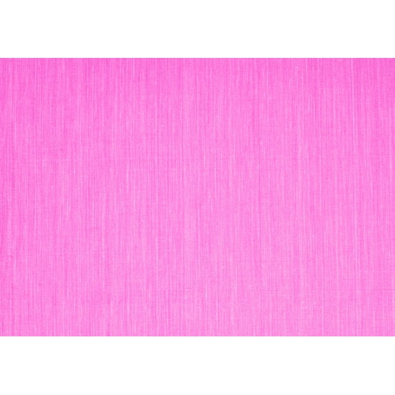 Ahgly Company Indoor Rectangle Solid Pink Modern Area Rugs, 8' x 12'