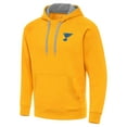 thumbnail image 2 of Men's Antigua Gold St. Louis Blues Victory Pullover Hoodie, 2 of 3