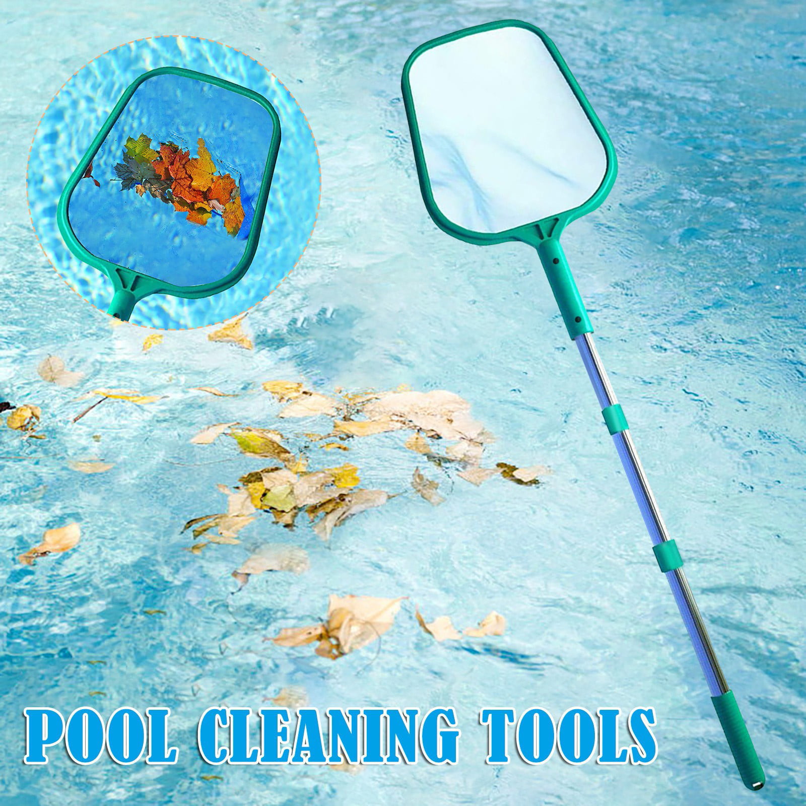 Pool Leaf Skimmer Rake Net Hot Tub Swimming Spa Cleaning Tool Mesh J1Z2 D7R0 