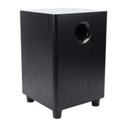 100W Passive Subwoofer Speaker, 6.5" Home Theater Subwoofers for Studio, Movies, Music, Gaming, Big Bass in Compact Design & Plug and Play, Easy Setup, Black