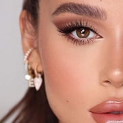 Veyesbeauty Dreamy Black Lash Clusters Airy Fluttery Curl, Large 196-Cluster Kit